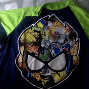 Long-sleeve teen titan shirt
